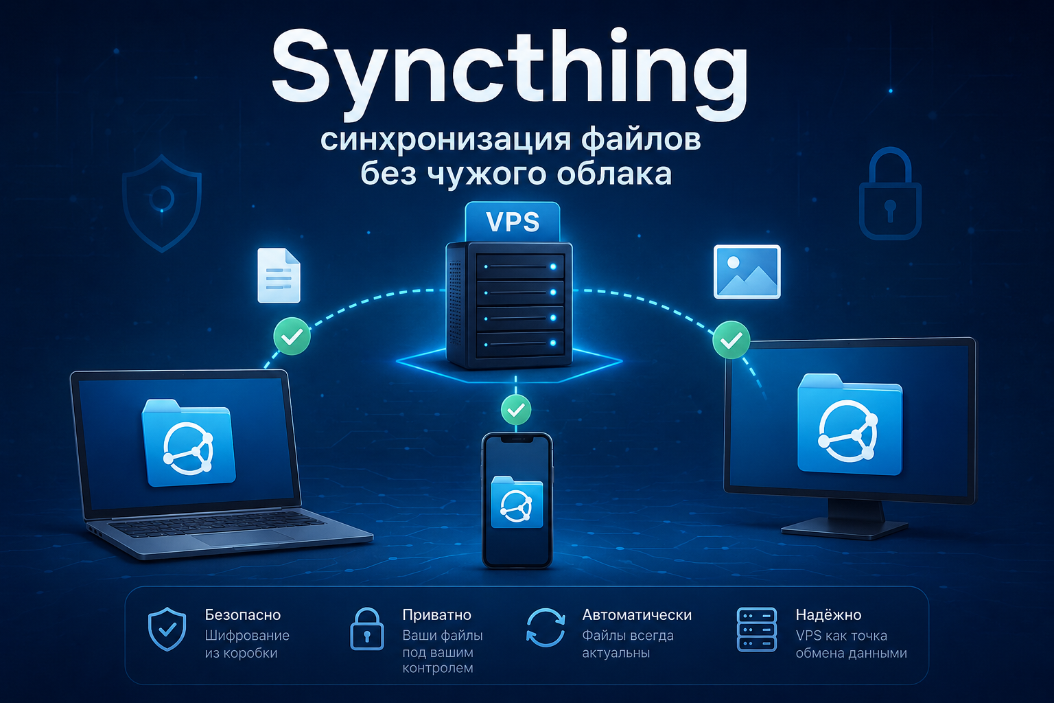 Syncthing: что это и как настроить синхронизацию файлов на VPS