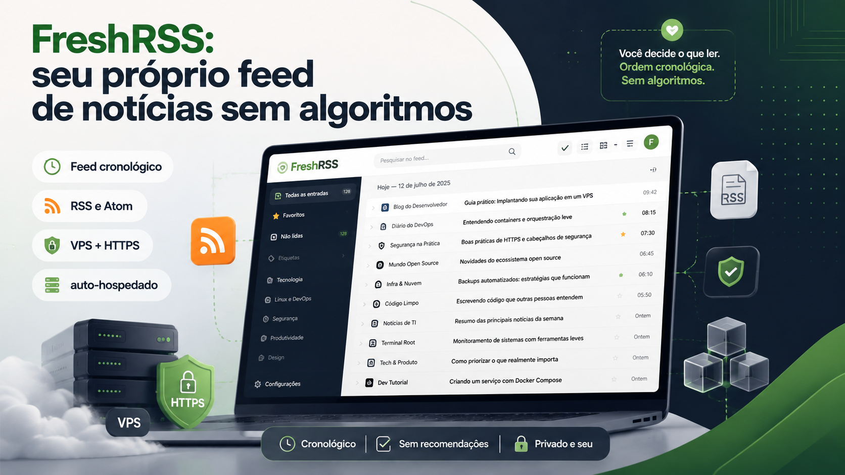 FreshRSS: o que é e como instalar em uma VPS