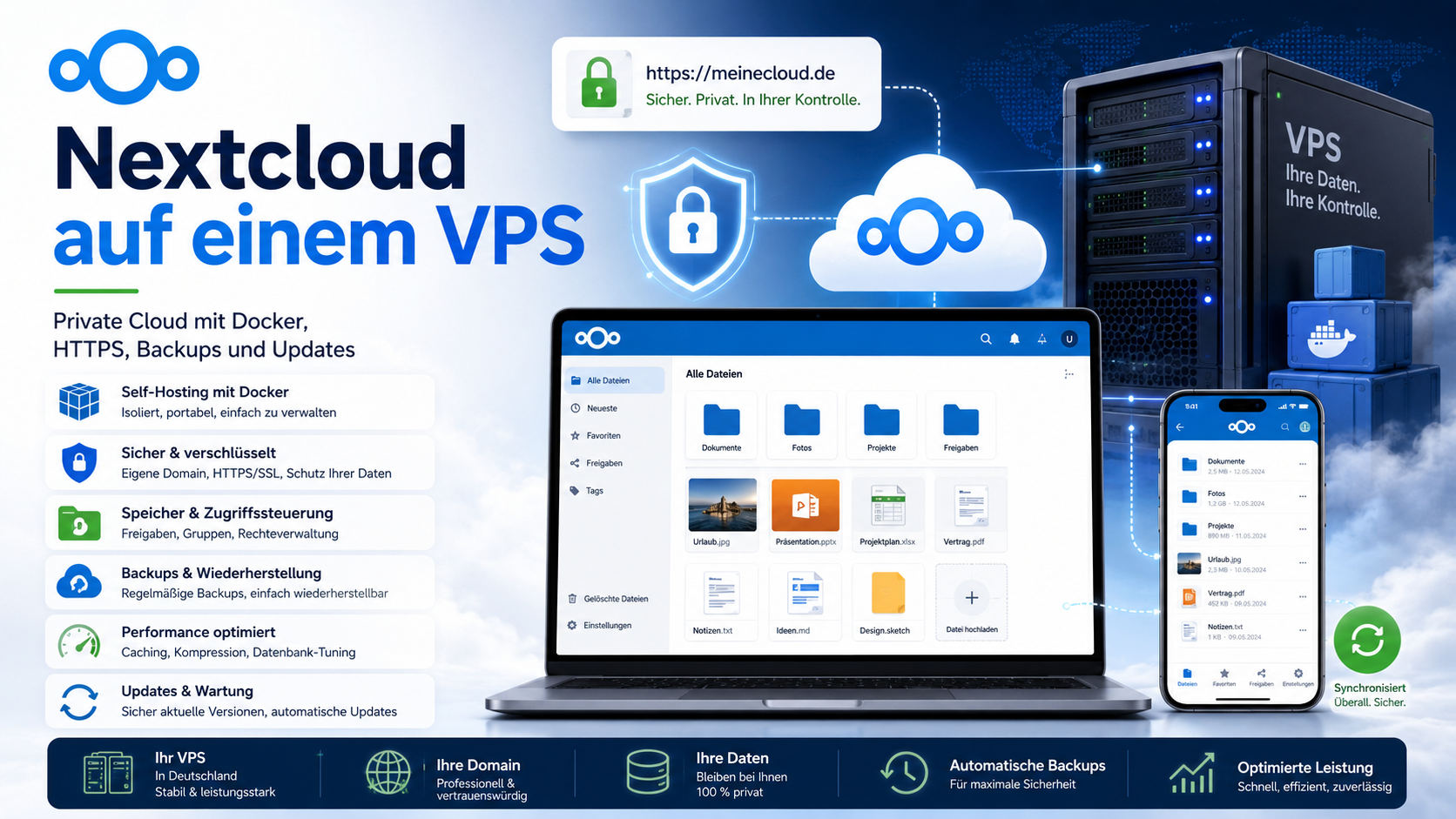 Nextcloud: Was es ist und wie Sie eine persönliche Cloud auf einem VPS einrichten