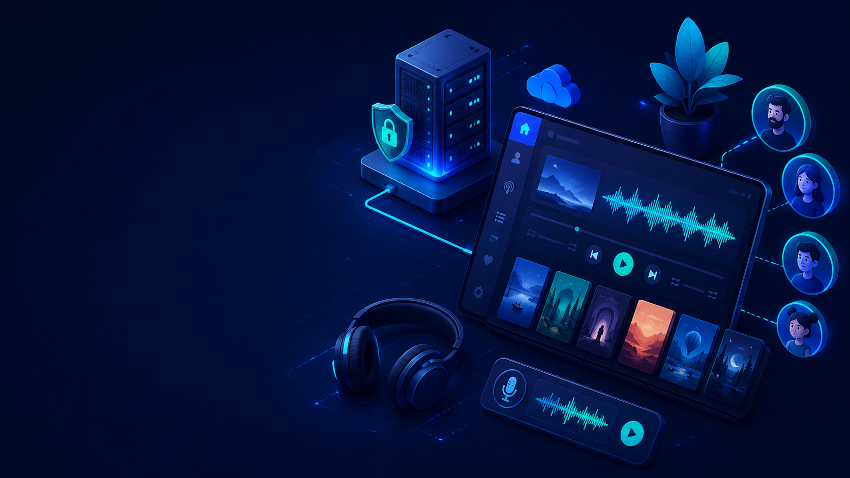 Audiobookshelf pe un VPS: propria bibliotecă de audiobookuri și podcasturi