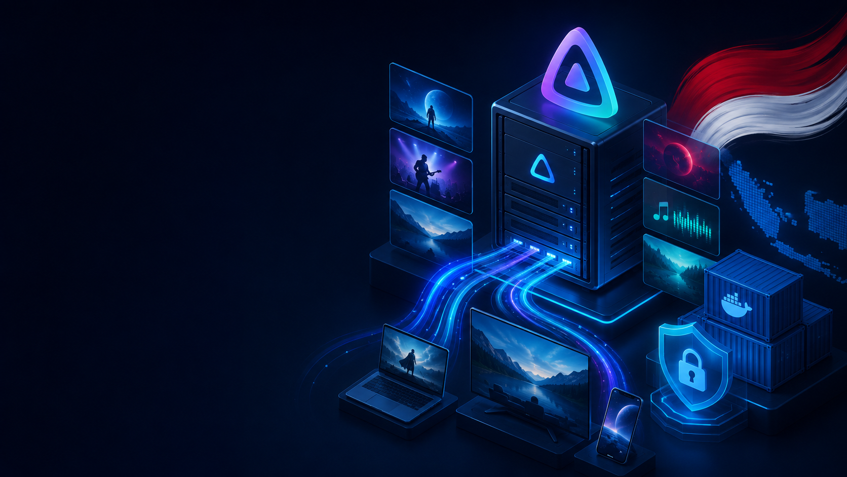 Jellyfin di VPS: memasang server media sendiri