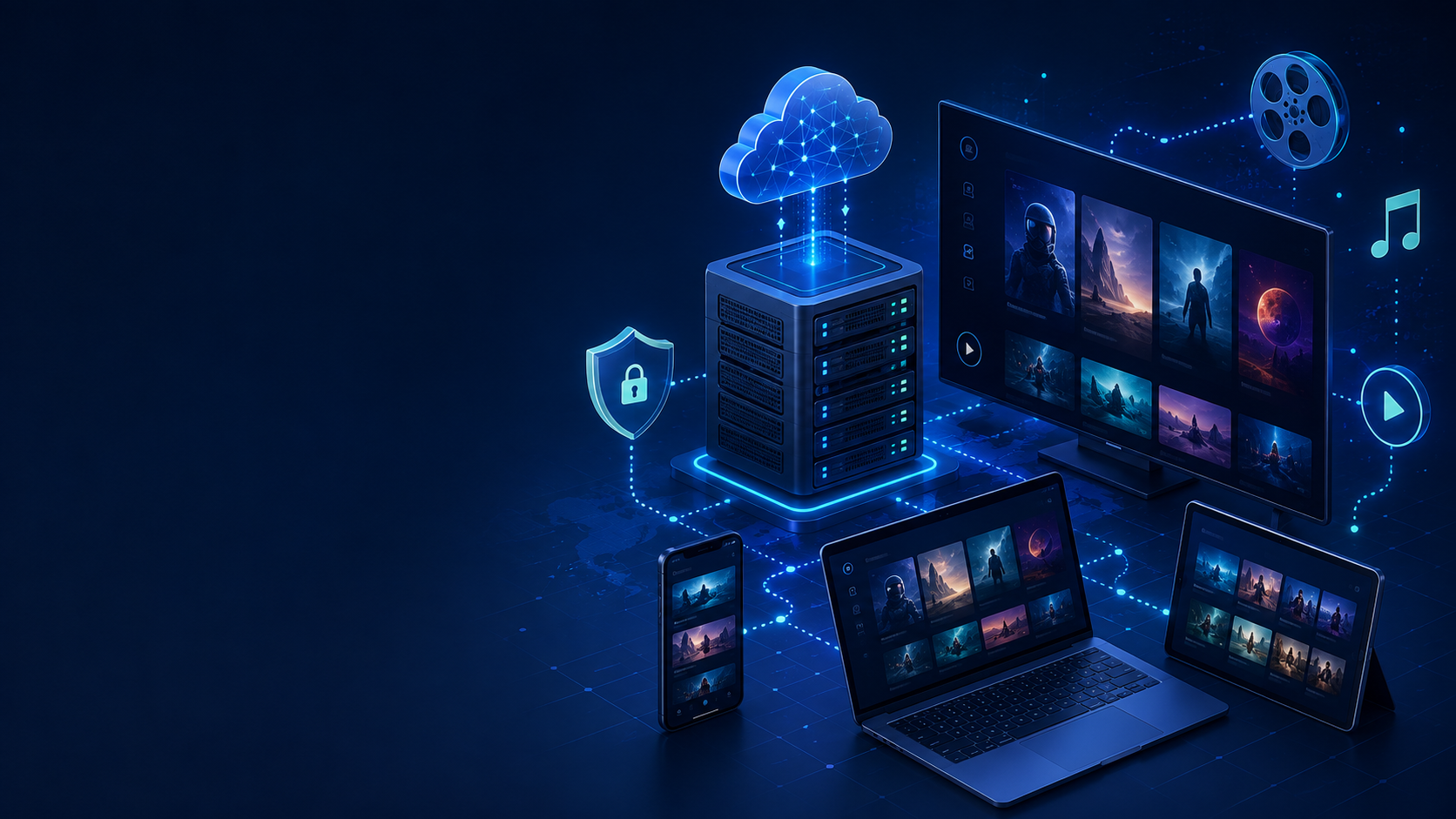 Jellyfin na VPS: instalacja własnego serwera multimediów