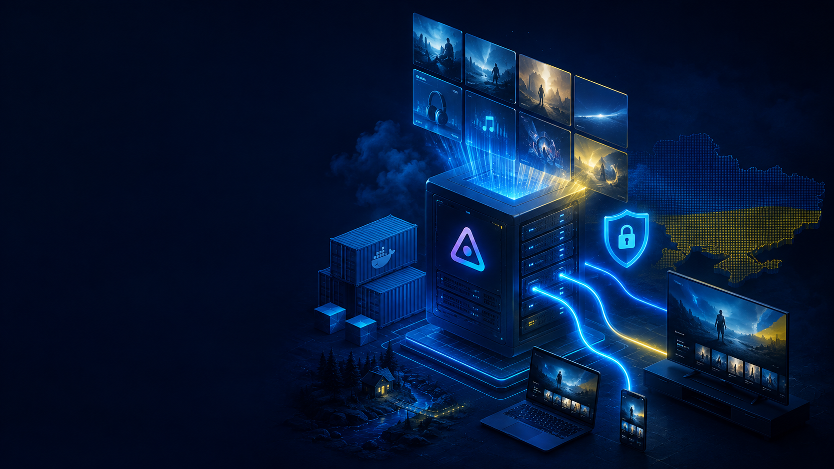Jellyfin на VPS: встановлення власного медіасервера