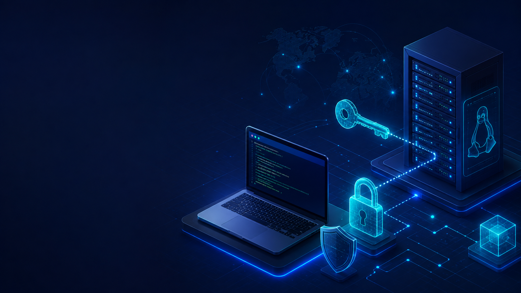 SSH से Linux सर्वर से कैसे कनेक्ट करें: Linux, macOS और Windows के लिए कमांड