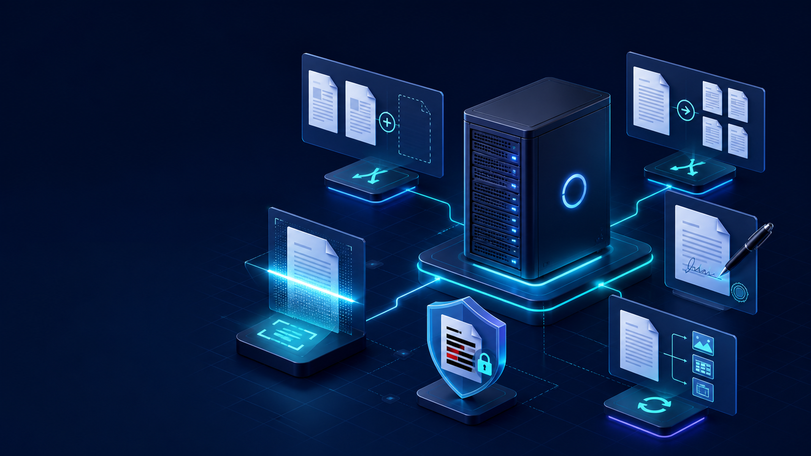 Stirling PDF na VPS: instalace vlastního PDF editoru