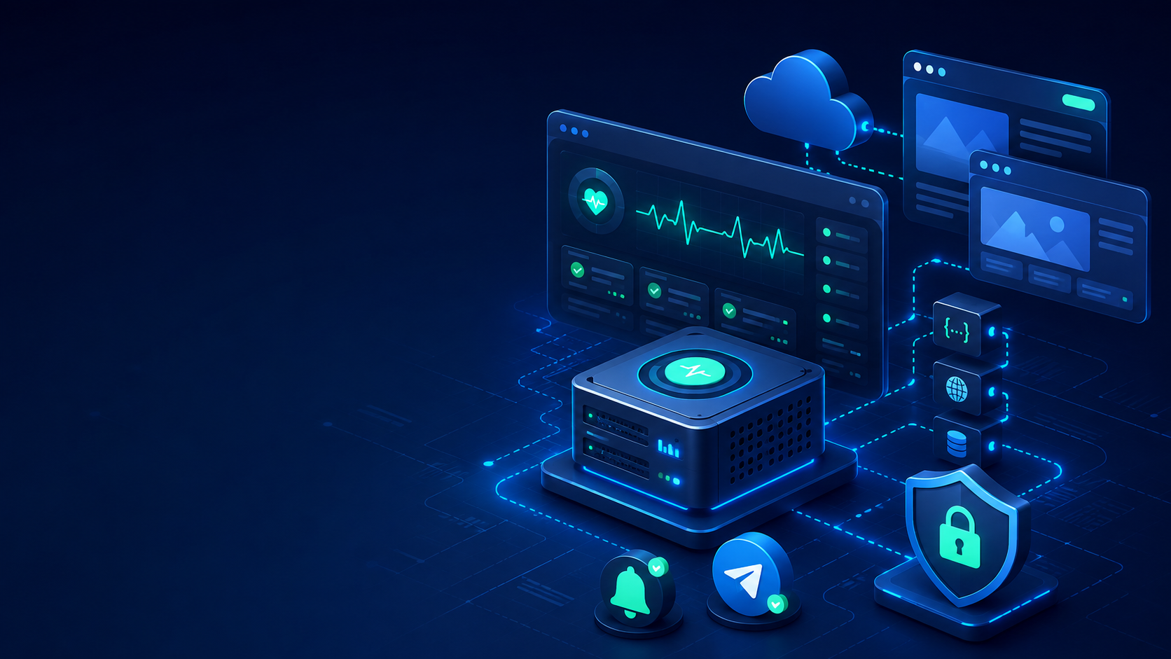 Uptime Kuma na VPS: konfiguracja monitorowania stron i serwerów